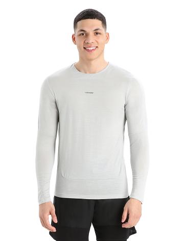 Ether Men's Icebreaker ZoneKnit™ Merino T-Shirt Long Sleeve | USA 1233TCEV